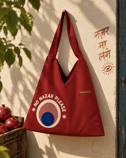 No Nazar Tote Red