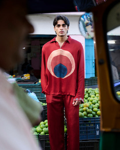 No Nazar Red Shirt