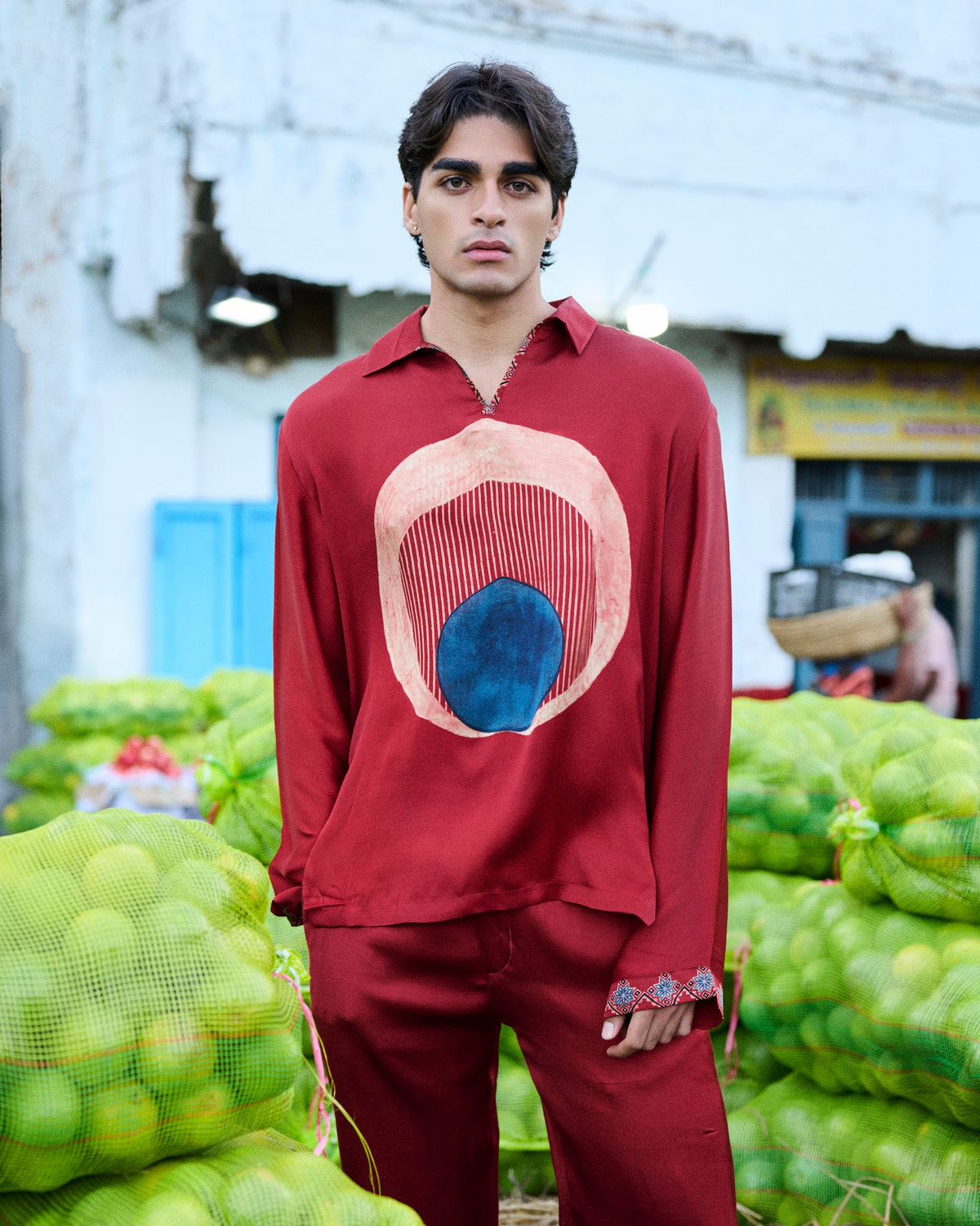 No Nazar Red Shirt