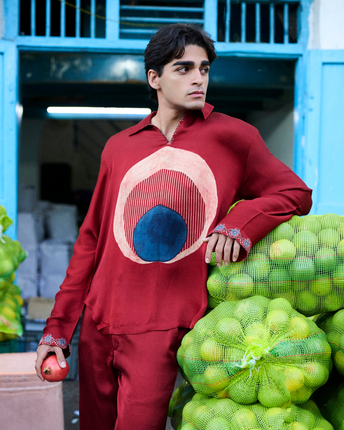 No Nazar Red Shirt